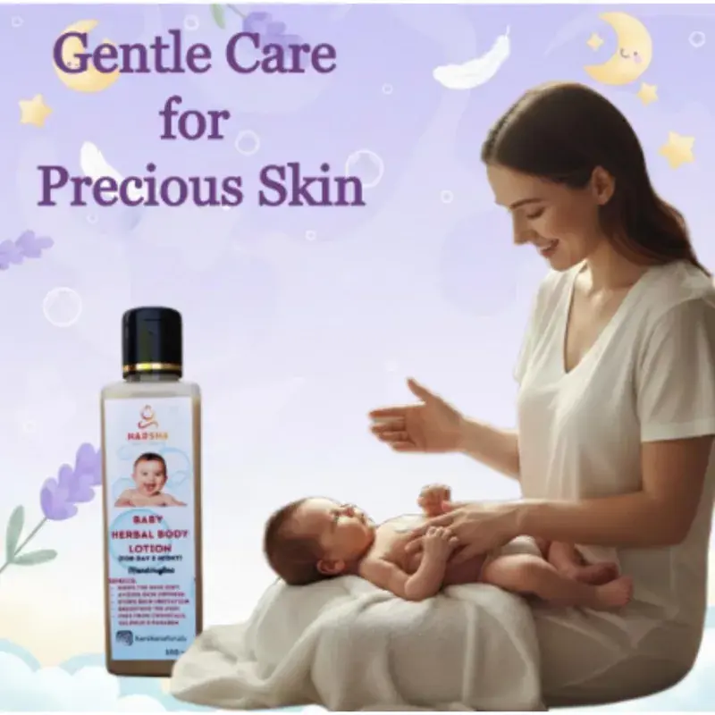 Baby Herbal Body Lotion – 200 ml - photo 3