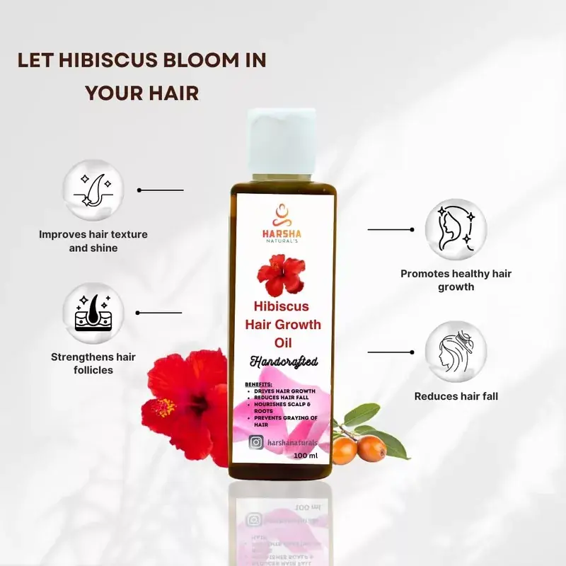 Hibiscus Hair Growth oil – 100 ml - photo 4