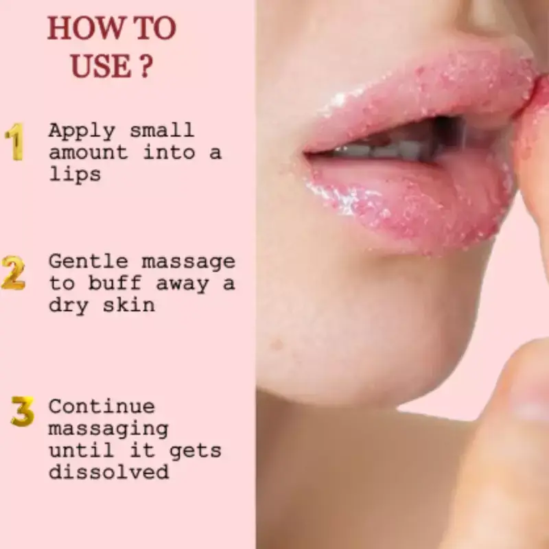 Beetroot Lip Scrub - photo 3