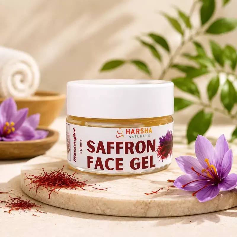 Saffron Face Gel
